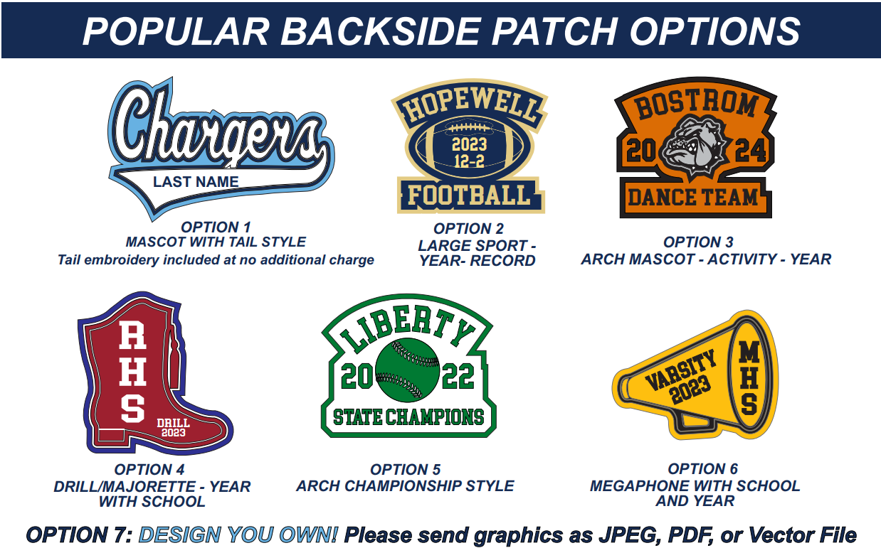 Image of jackets and patches